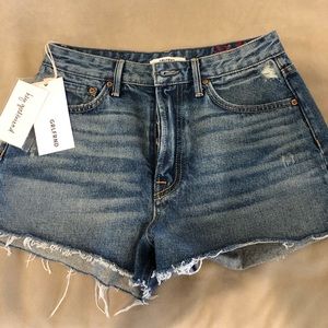 GRLFRND denim shorts